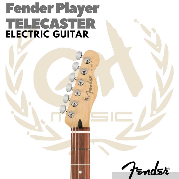 Fender Player Telecaster Electric Guitar, Pau Ferro FB | Gitar Listrik