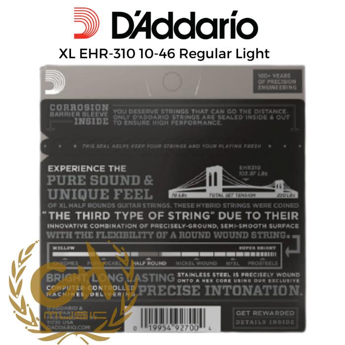 D'Addario XL EHR-310 10-46 Regular Light Gauge