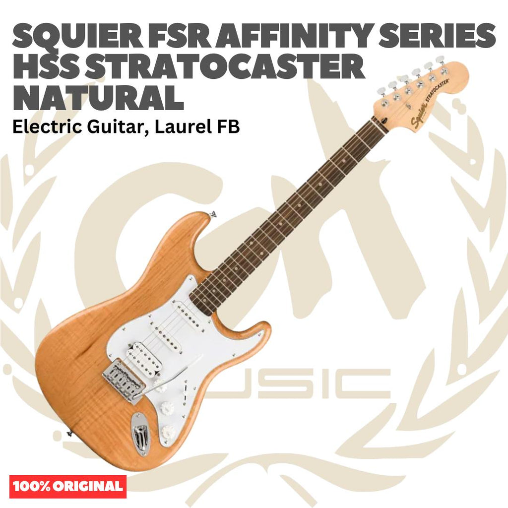 Squier FSR Affinity Series Stratocaster HSS Electric Guitar - Gitar Listrik Elektrik Original Asli