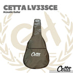 Cetta LV33SCE Acoustic Guitar - Gitar Akustik