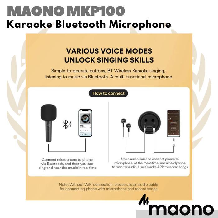 MAONO MKP100 Karaoke Bluetooth Microphone