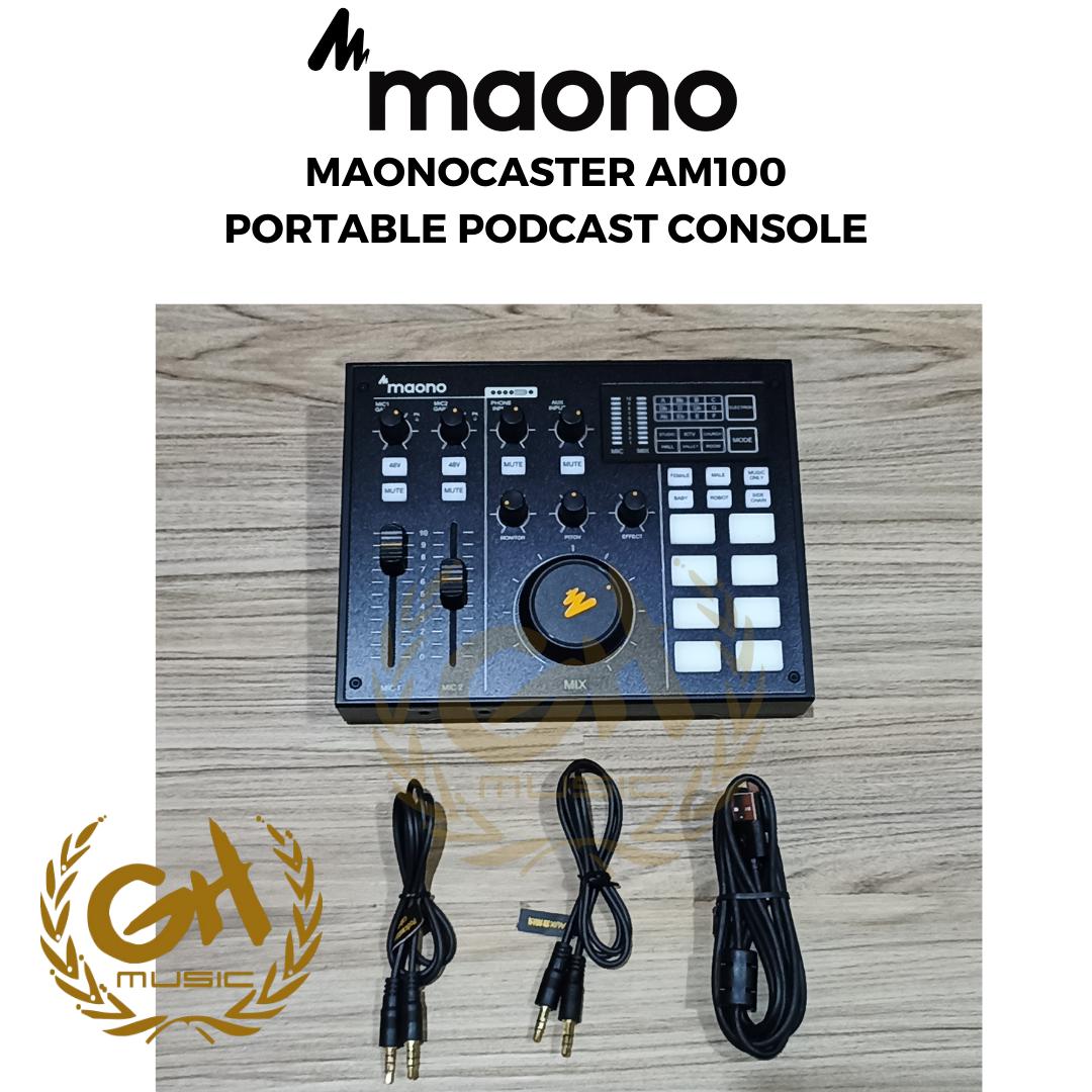 MAONOCASTER AM100 MIXER BROADCAST DAN LIVE STREAMING
