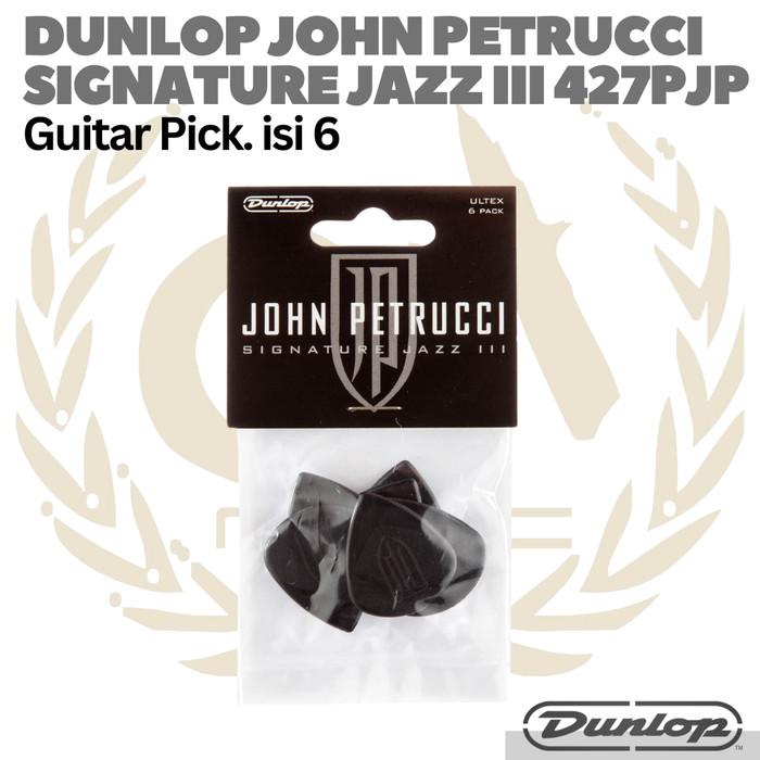 DUNLOP JOHN PETRUCCI Signature Jazz III Guitar Pick | Pik Gitar 427PJP