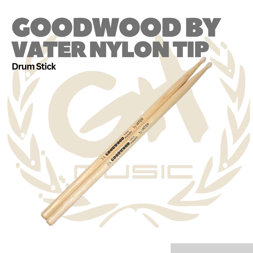 GOODWOOD by Vater Nylon Tip Drum Stick - Stik Drum