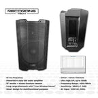 RECORDING TECH LT15A PRO, 15 Inch H Class Amplifer | Speaker Aktif