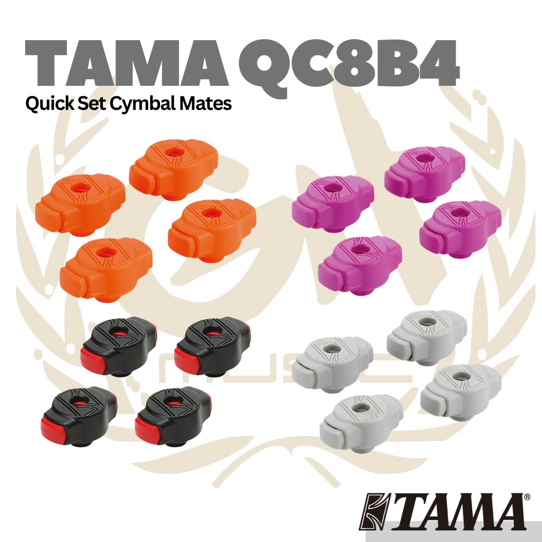 TAMA QC8B4 Limited Quick-Set Cymbal Mates 4pcs - Pengunci Cymbal