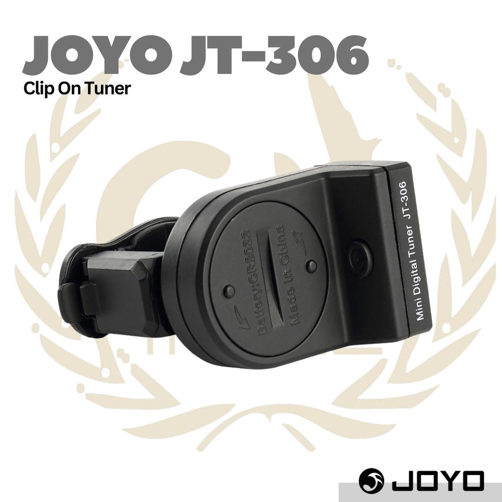JOYO JT-306 Mini Digital Guitar Tuner - Tuner Gitar