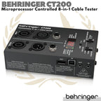 BEHRINGER CT200 Microprocessor Controlled 8 in 1 Cable Tester