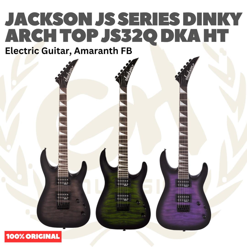 Jackson JS Series Dinky Arch Top JS32Q DKA HT Electric Guitar - Gitar Listrik Elektrik JS-32Q Hardtail