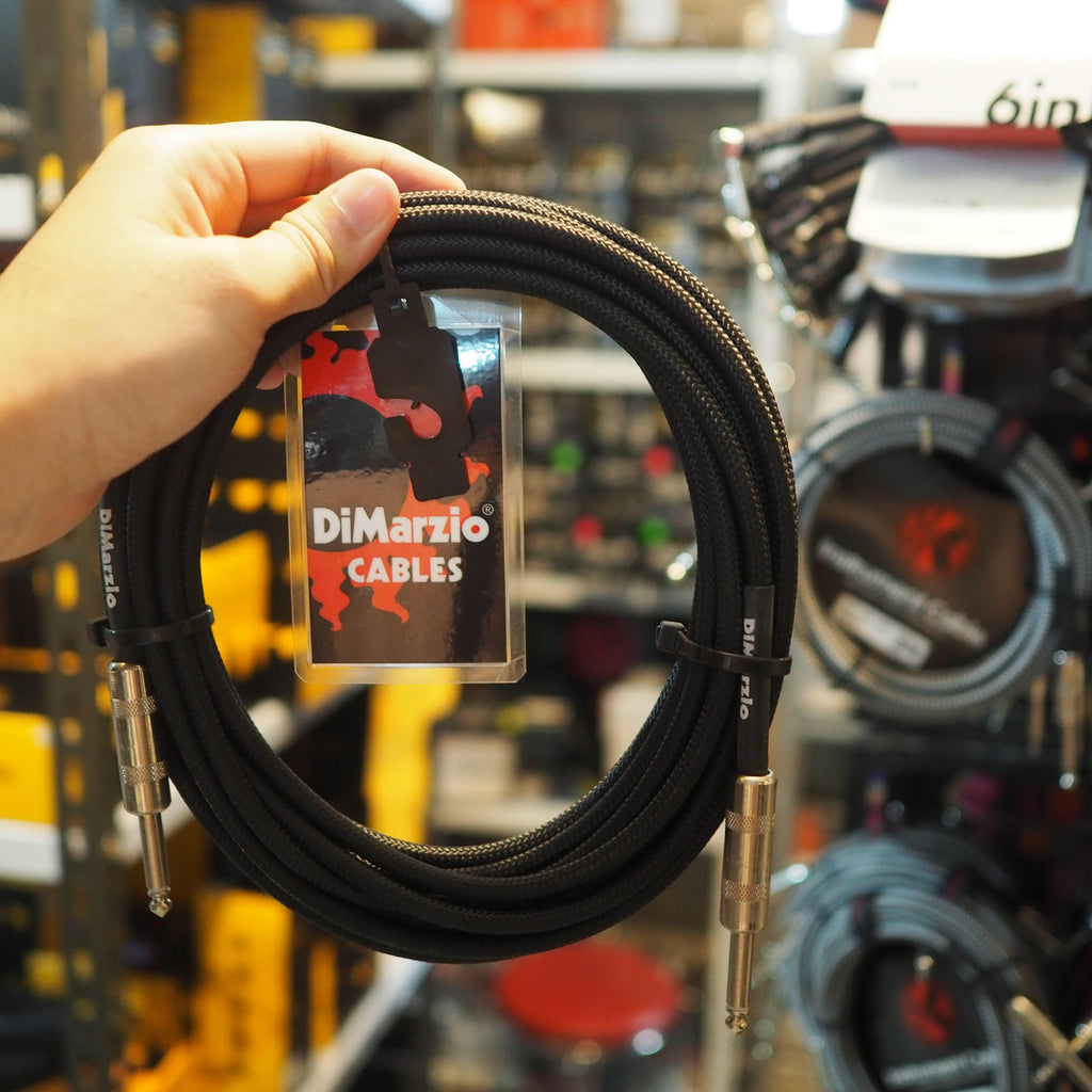 DiMarzio EP17 Overbraid Instrument Cable - Kabel Gitar Bass