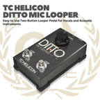 TC Helicon Ditto Mic Looper - Efek Gitar Bass Pedal