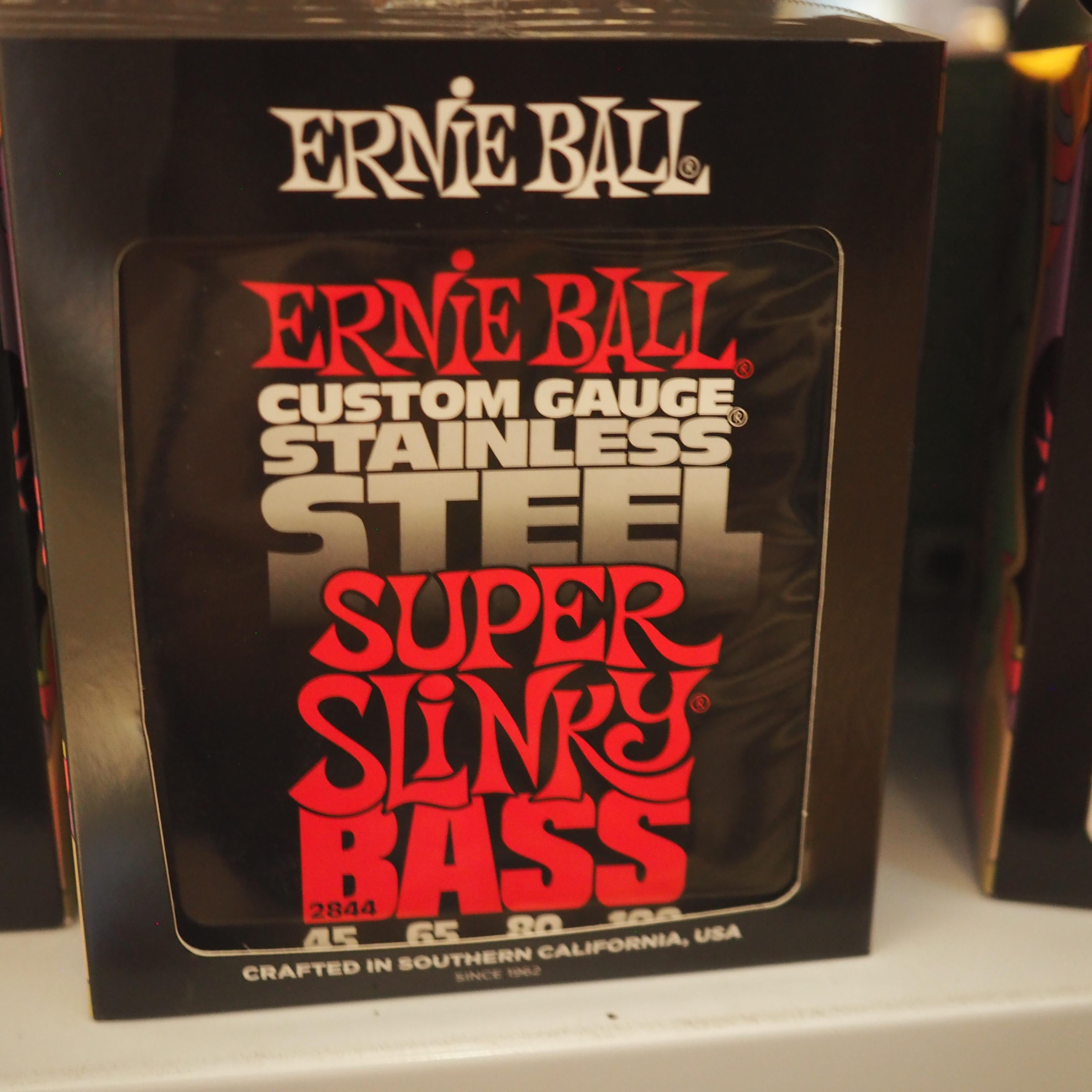 Ernie Ball 2844 Stainless Steel Electric Bass Strings 45-100
