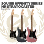 SQUIER AFFINITY SERIES HH STRATOCASTER ELECTRIC GUITAR - GITAR LISTRIK ELEKTRIK ORIGINAL