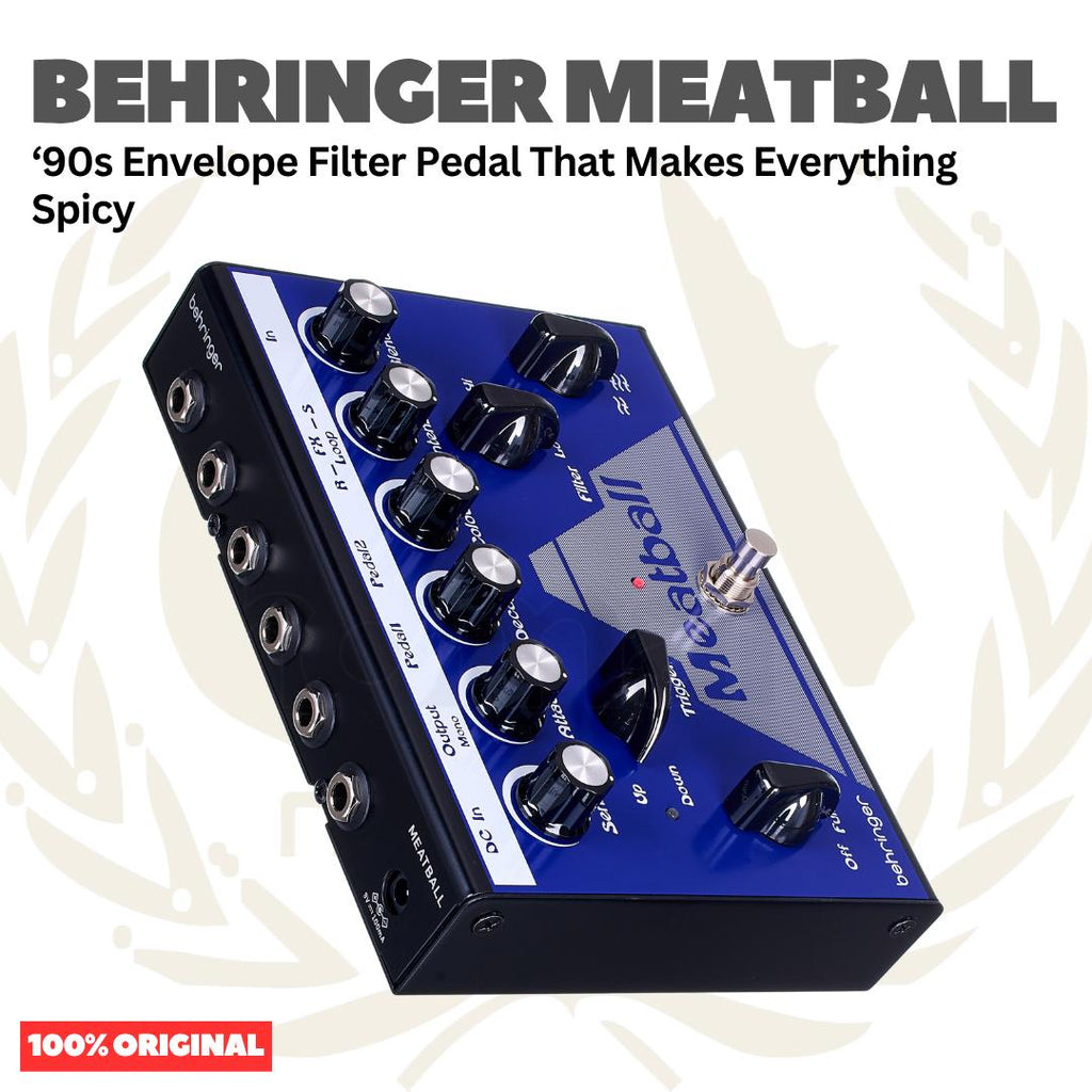 Behringer Meatball ‘90s Envelope Filter Pedal That Makes Everything Spicy Pedal Effects - Efek Pedal Gitar
