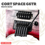 Cort Space G6TR Headless HSS Electric Guitar w/Case - Gitar Listrik Elektrik