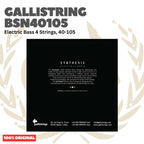 GALLISTRINGS BSN40105 Electric Bass 4-Strings 40-105 Long Scale - Senar Bass Listrik Elektrik Galli Strings Original Asli