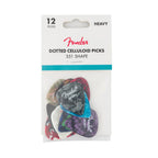 Fender 351 Dotted Celluloid Guitar Picks, 12-Pack - Pick Gitar