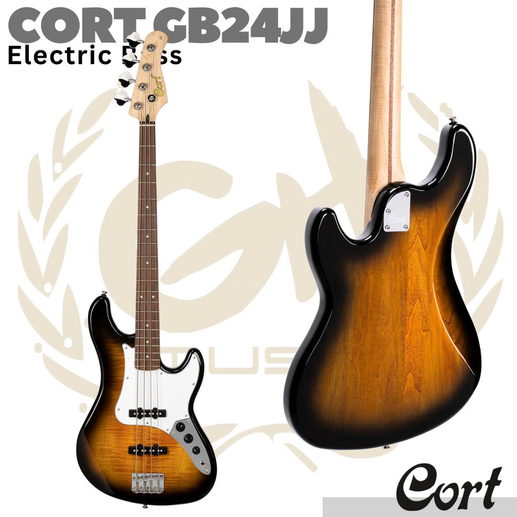 CORT GB24JJ Electric Bass Guitar - Bass Listrik Elektrik GB24