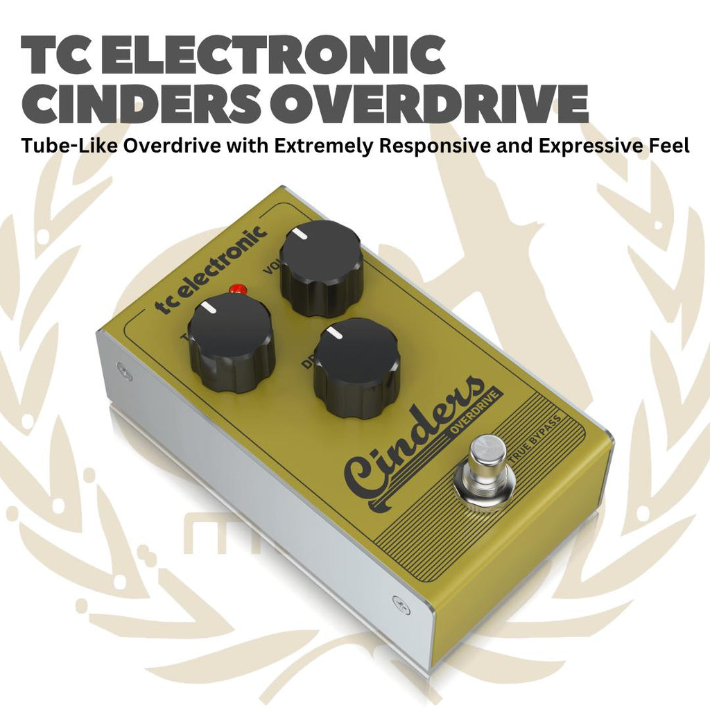 TC Electronic Cinders Overdrive - Efek Gitar Bass Pedal