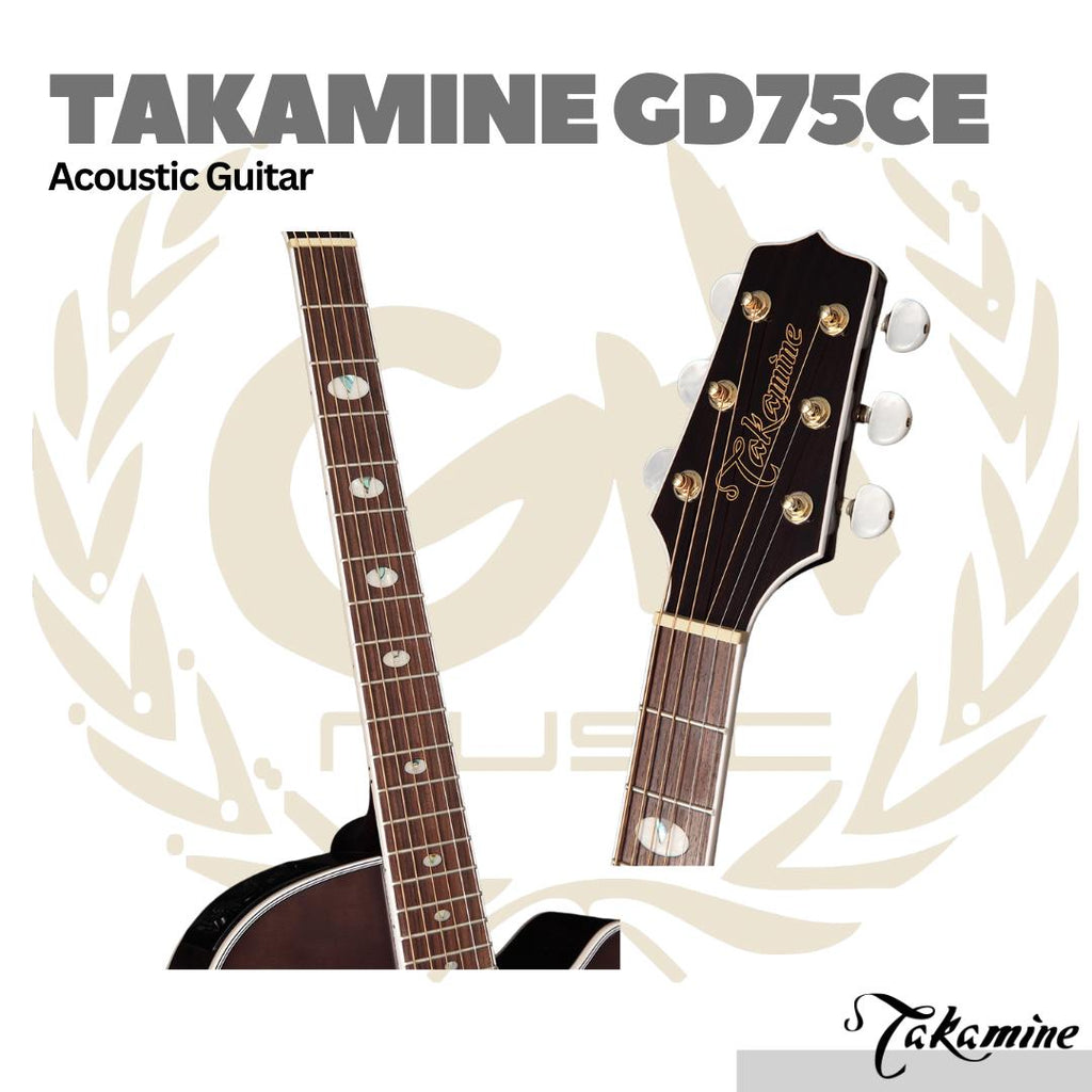 TAKAMINE GN75CE Nex Body Acoustic Electric Guitar - Gitar Akustik