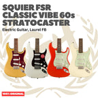 SQUIER FSR Classic Vibe 60s Stratocaster Electric Guitar - Gitar Listrik Elektrik Original Asli