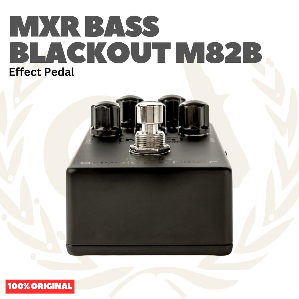 MXR Bass Blackout Series Bass Envelope Filter M82B Effect Pedal - Efek Pedal Bass M-82B