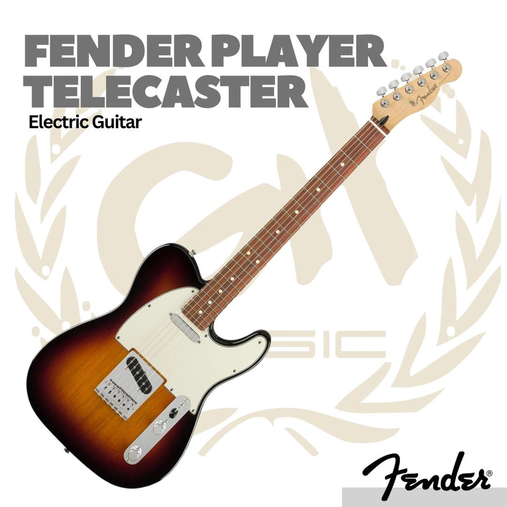 Fender Player Telecaster Electric Guitar- Gitar Elektrik
