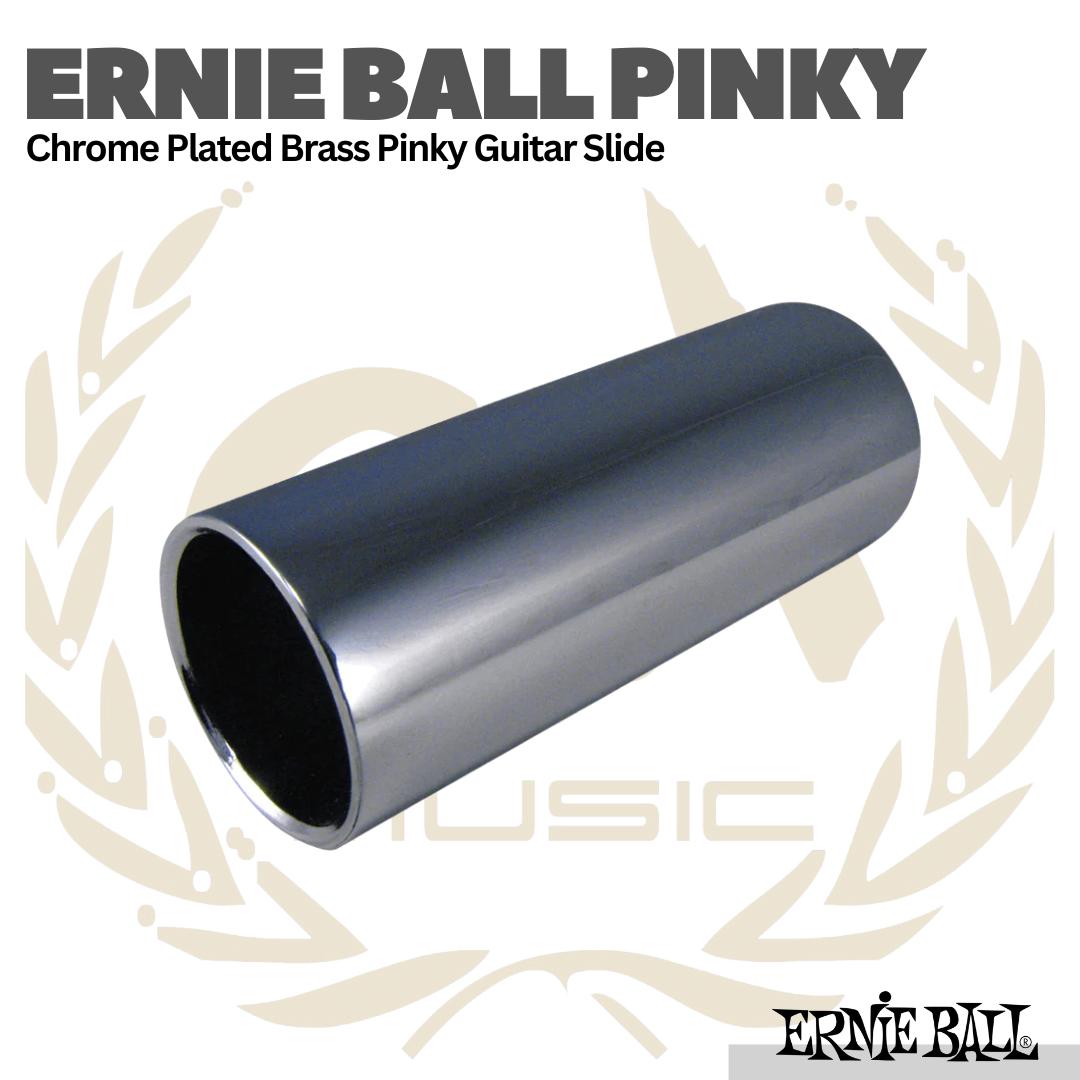 Ernie Ball Chrome Plated Brass Pinky Guitar Slide