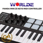 WORLDE PANDA MINI 25 KEYS MIDI CONTROLLER