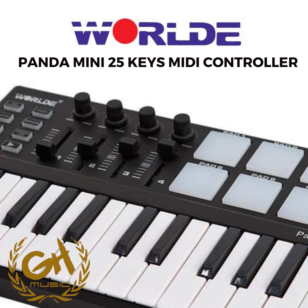 WORLDE PANDA MINI 25 KEYS MIDI CONTROLLER
