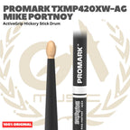 PROMARK TXMP420XW-AG Mike Portnoy ActiveGrip Hickory Stick Drum - Stik Drum Original Asli