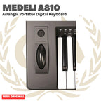 MEDELI A810 61-Keys Arranger Portable Digital Keyboard - A-810 Keyboard Original Asli