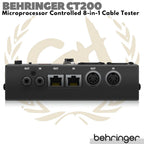 BEHRINGER CT200 Microprocessor Controlled 8 in 1 Cable Tester