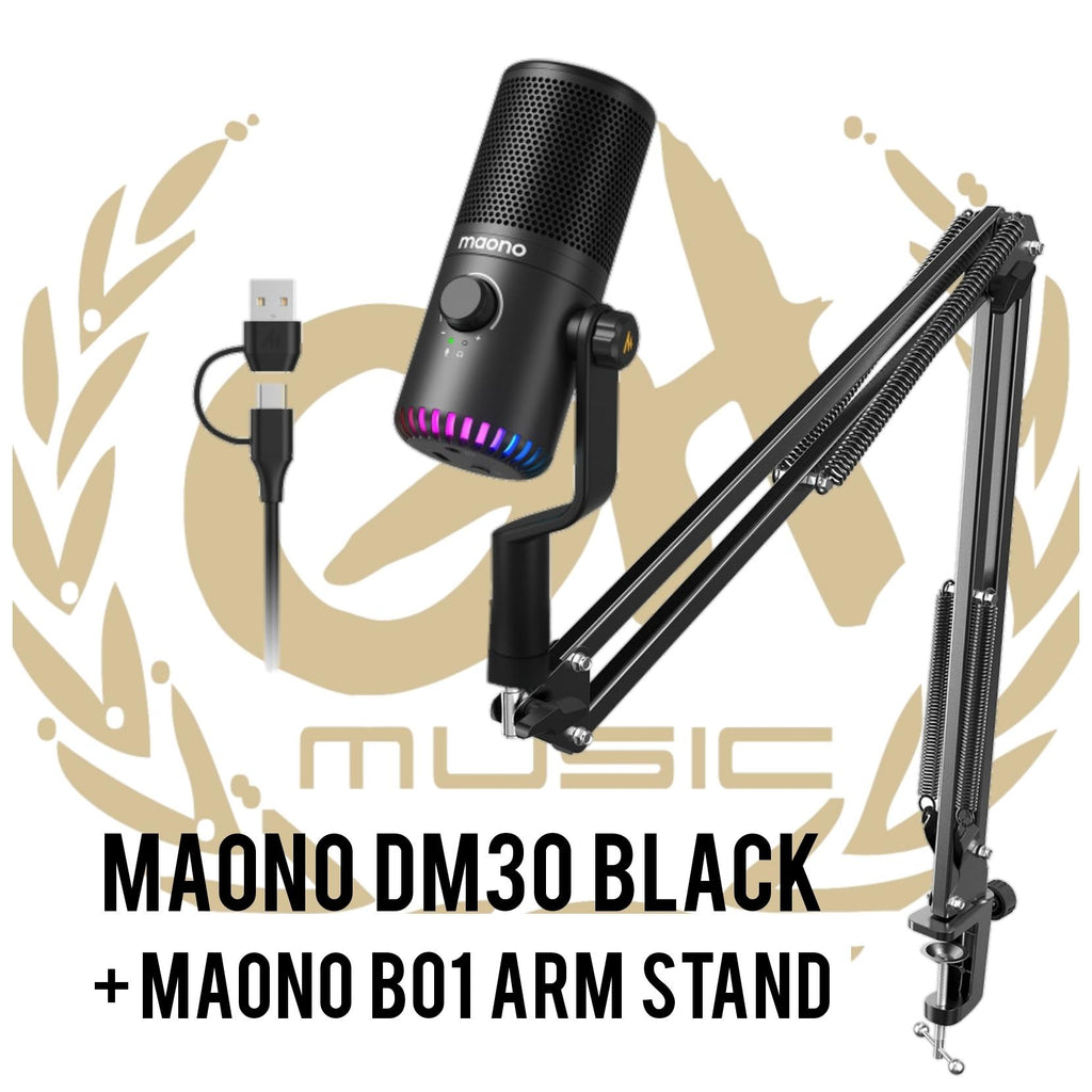 Mic USB MAONO DM30 Gaming RGB Microphone For PC Phone Computer Laptop