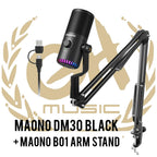 Mic USB MAONO DM30 Gaming RGB Microphone For PC Phone Computer Laptop