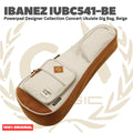 Ibanez IUBC541 Powerpad Designer Collection Gig Bag for Concert Ukulele - Tas Ukulele Concert Original Asli