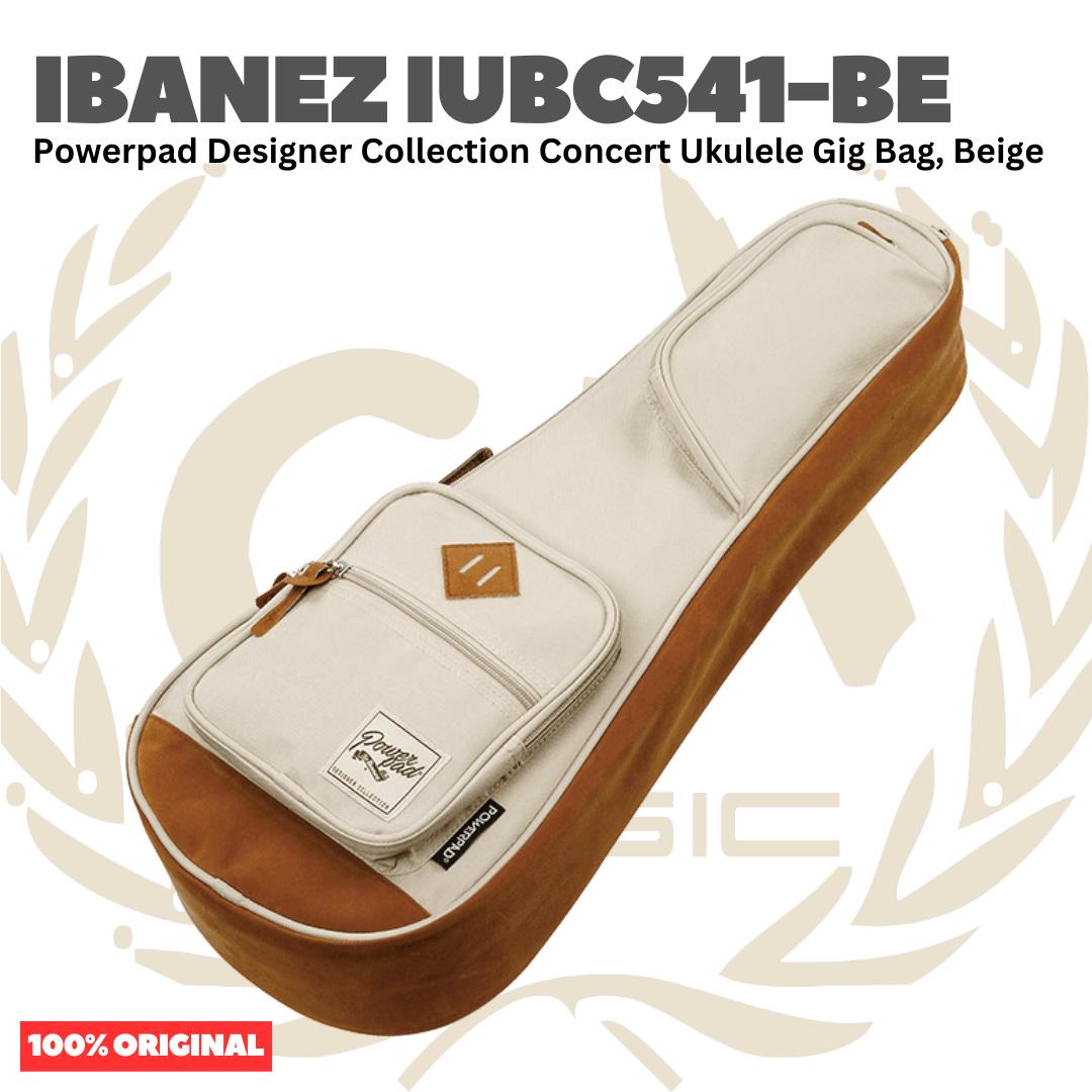 Ibanez IUBC541 Powerpad Designer Collection Gig Bag for Concert Ukulele - Tas Ukulele Concert Original Asli