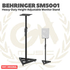 Behringer SM5001 Heavy-Duty Height-Adjustable Monitor Stand - Stand Speaker Monitor