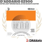 D'ADDARIO EZ900 Extra Light 10-50 Acoustic | Senar Gitar Akustik