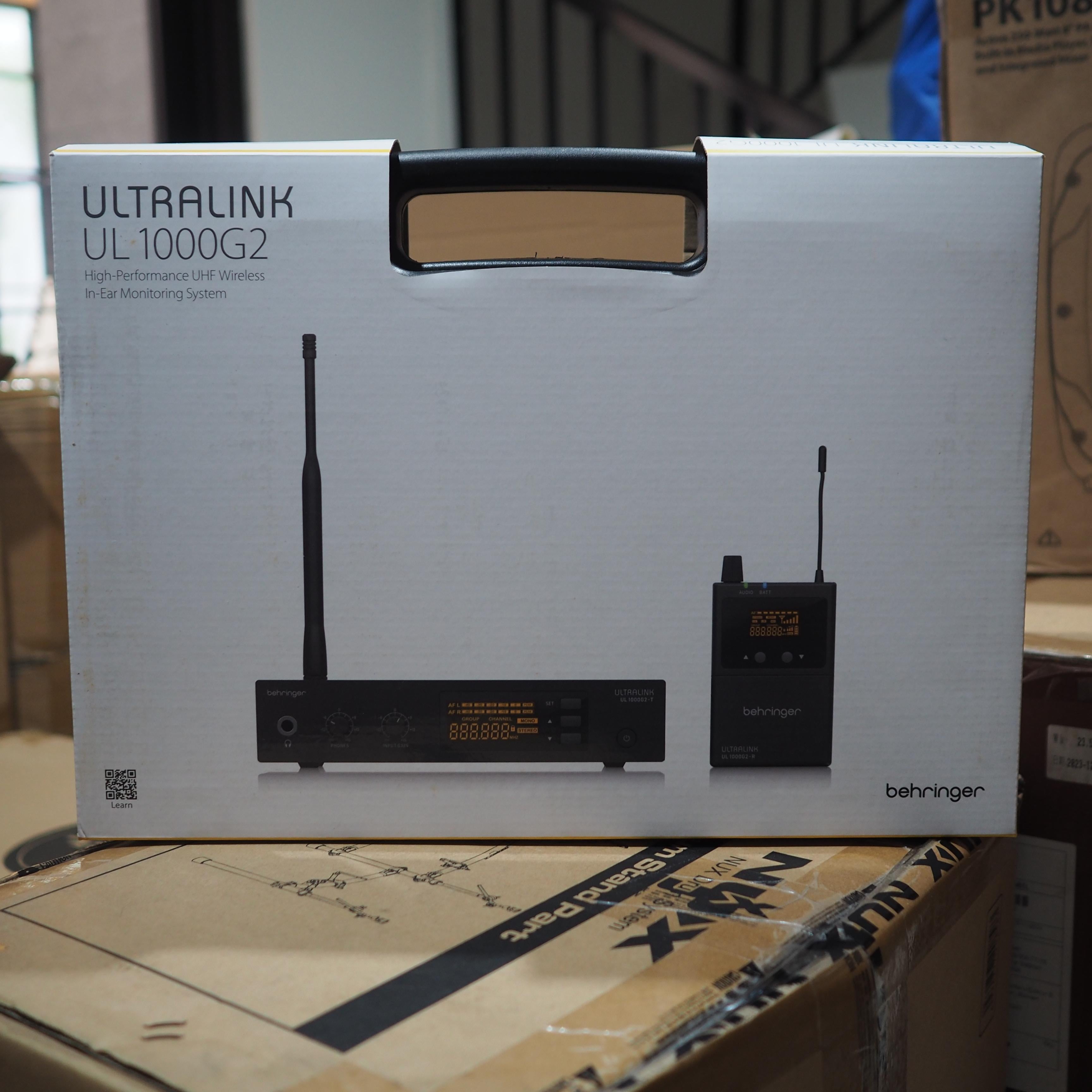 Behringer UL-1000G2 UHF Wireless In-ear Monitoring System | UL1000
