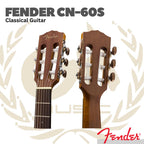 Fender CN-60S Nylon String Classical Guitar - Gitar Klasik Nylon