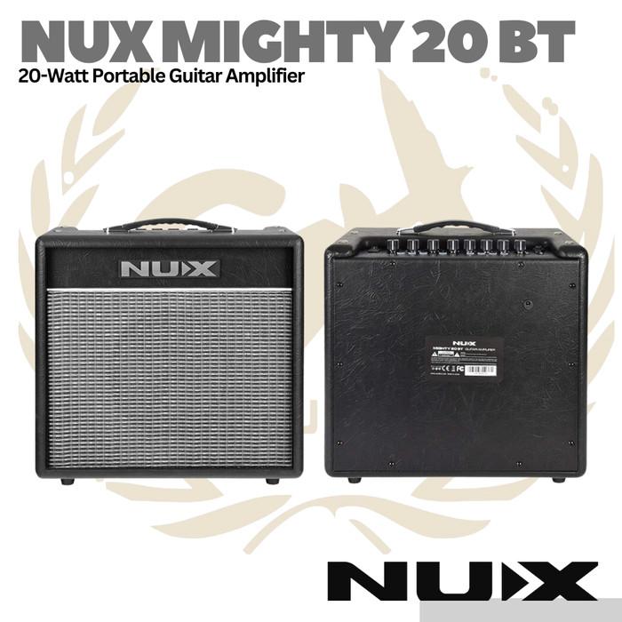 Nux Mighty 20BT MKI & MKII 20W Modeling Guitar Amplifier - Ampli Gitar