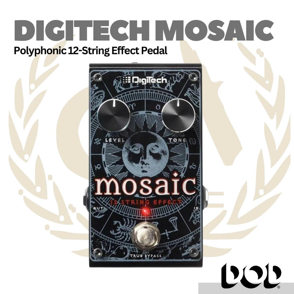 DigiTech Mosaic Polyphonic 12-string Effect Pedal - Efek Gitar