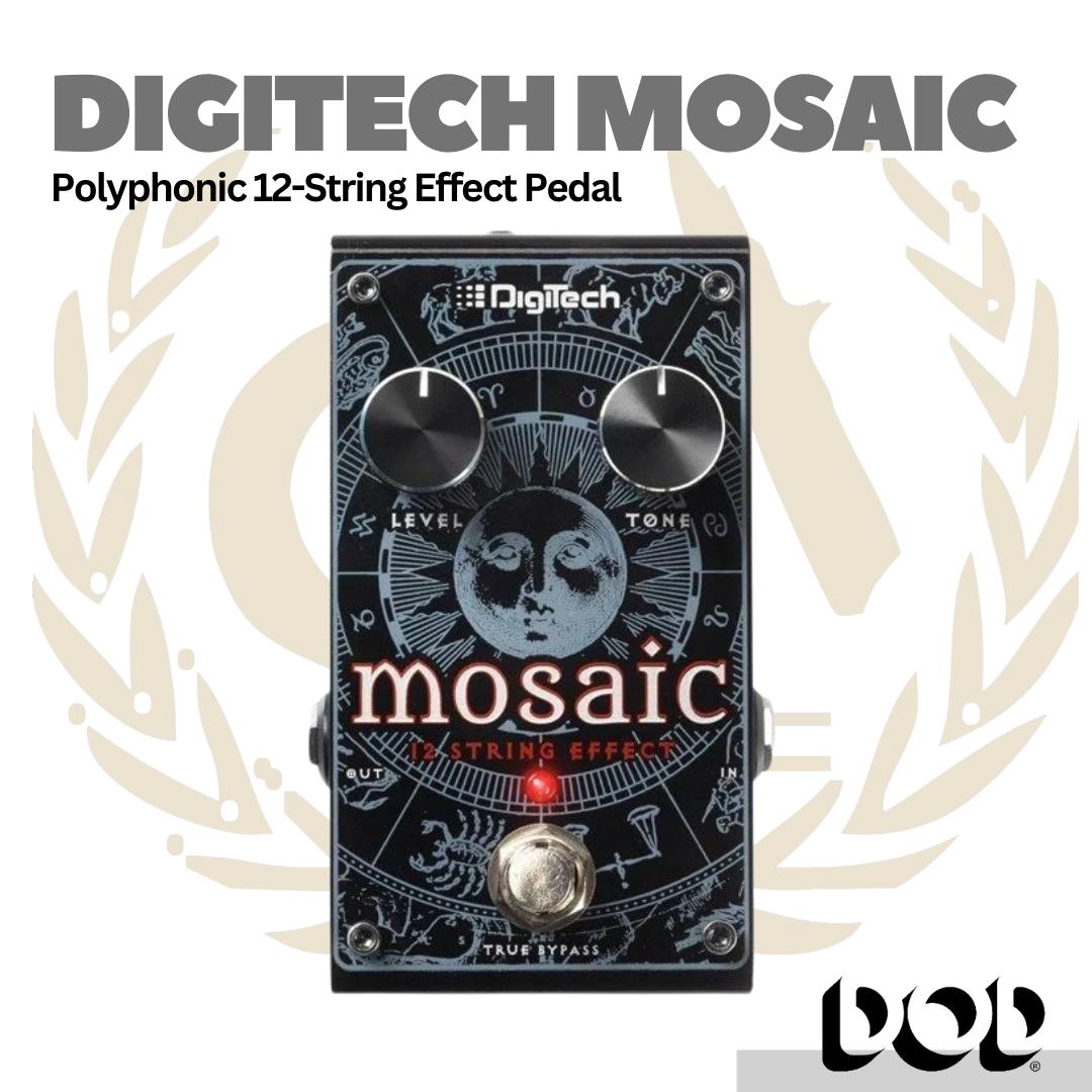 DigiTech Mosaic Polyphonic 12-string Effect Pedal - Efek Gitar
