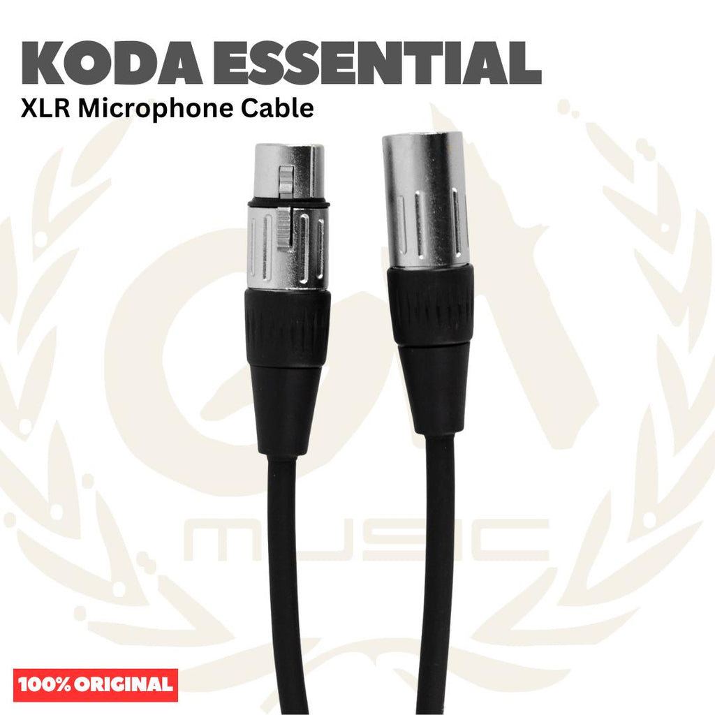 Koda Essential KMC Microphone Cable - Kabel XLR Canon 3pin