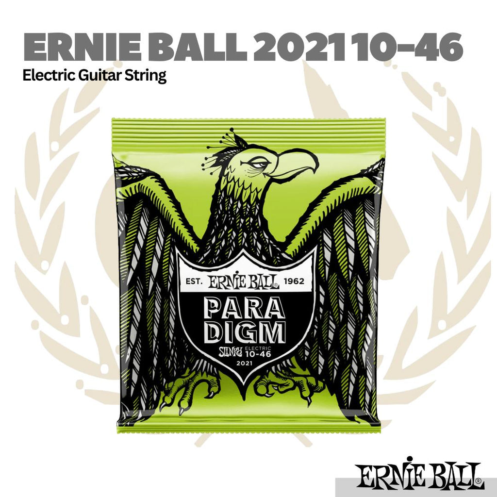 Ernie Ball 2021 Paradigm Regular Slinky Electric Guitar Strings, 10-46