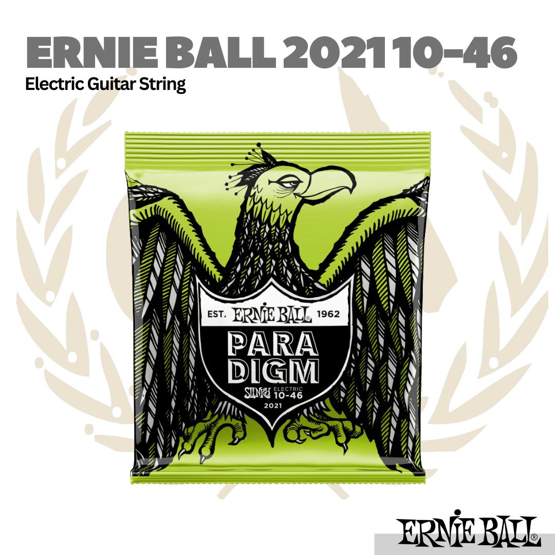 Ernie Ball 2021 Paradigm Regular Slinky Electric Guitar Strings, 10-46