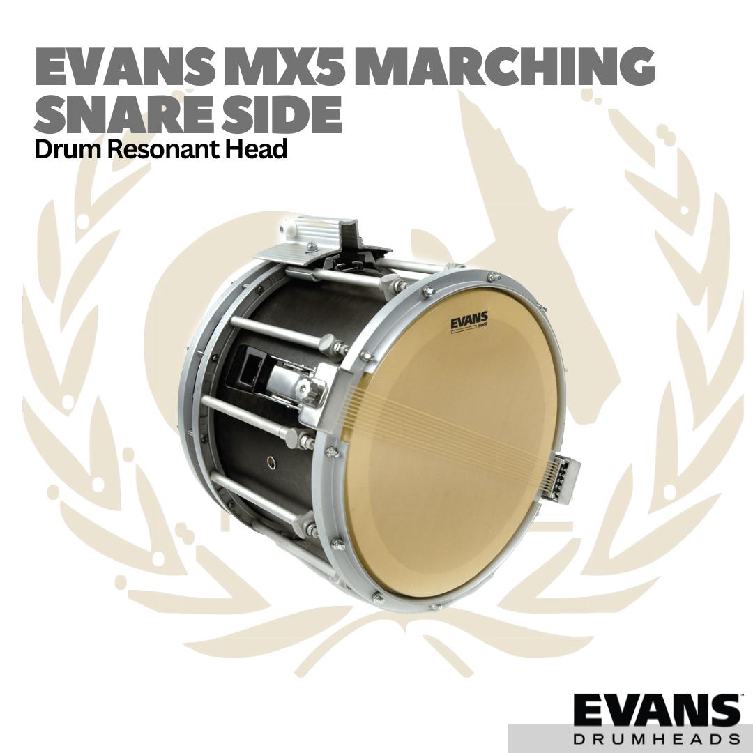 Evans MX5 Marching Snare Side Resonant Head - Membran Drum
