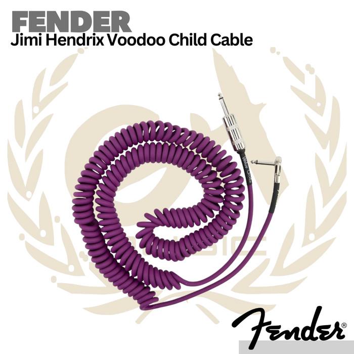Fender Jimi Hendrix Voodoo Child Guitar Cable - Kabel Jack Instrumen