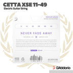 D'addario XSE1149 Electric Guitar String - Senar Gitar Elektrik 11-49